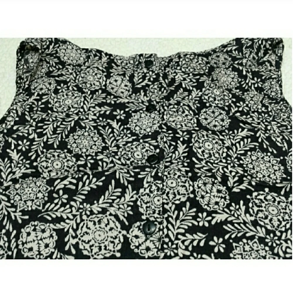 FOREVER 21 floral multi-color crop top size M - Picture 3 of 5